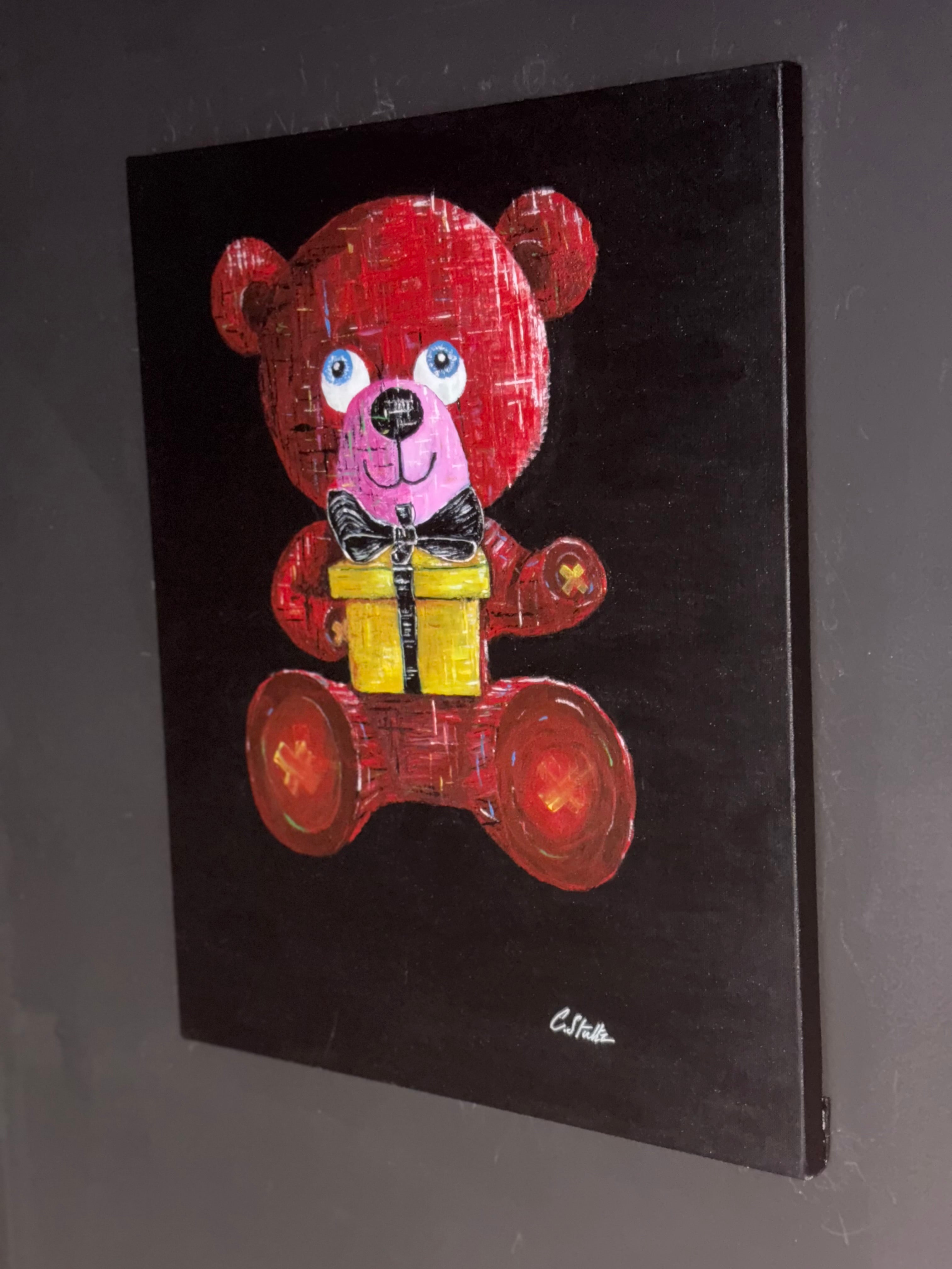 Red teddy bear